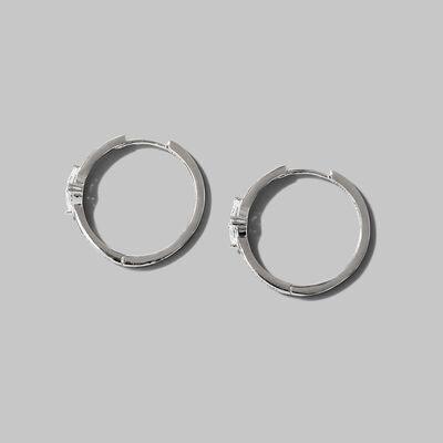 Inlaid Zircon 925 Sterling Silver Earrings - 808Lush
