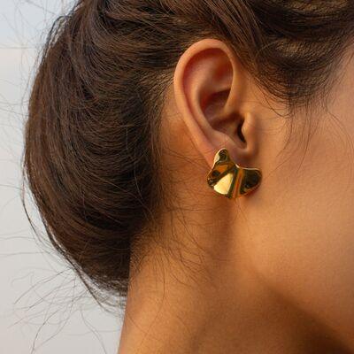 Irregular 18K Gold-Plated Earrings - 808Lush