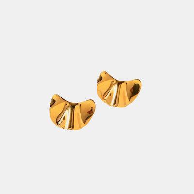 Irregular 18K Gold-Plated Earrings - 808Lush