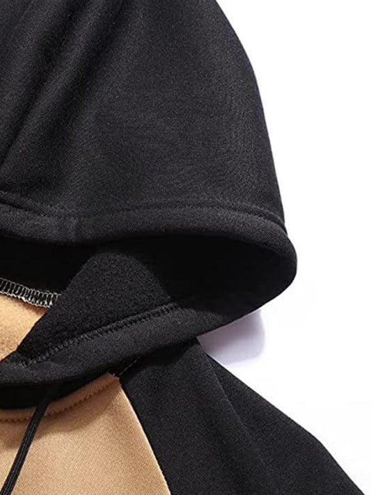 Men's hoodie zipper cardigan plus fleece - 808Lush