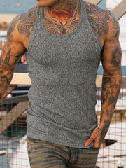 Men's Vest Fitness Sports Slim Racerback Vest - 808Lush