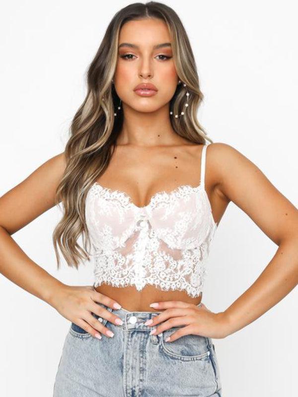 Lace camisole underwear cute sexy vest - 808Lush