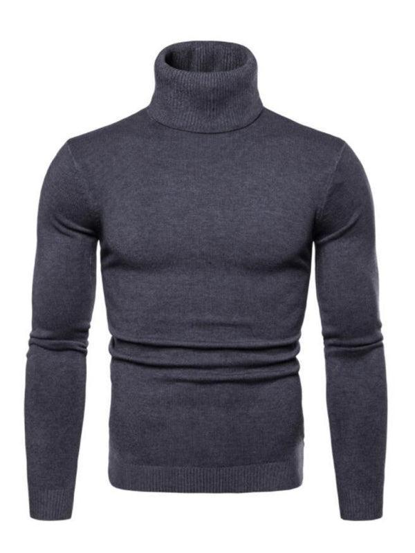 men's sweater thick bottoming knitted - 808Lush