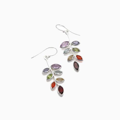 Leaf Shape Alloy Earrings - 808Lush