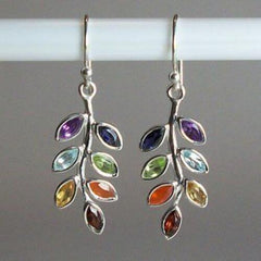 Leaf Shape Alloy Earrings - 808Lush