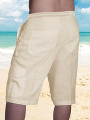 Men's Cargo Shorts Multi Pocket Tether - 808Lush