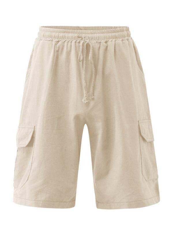 Men's Cargo Shorts Multi Pocket Tether - 808Lush