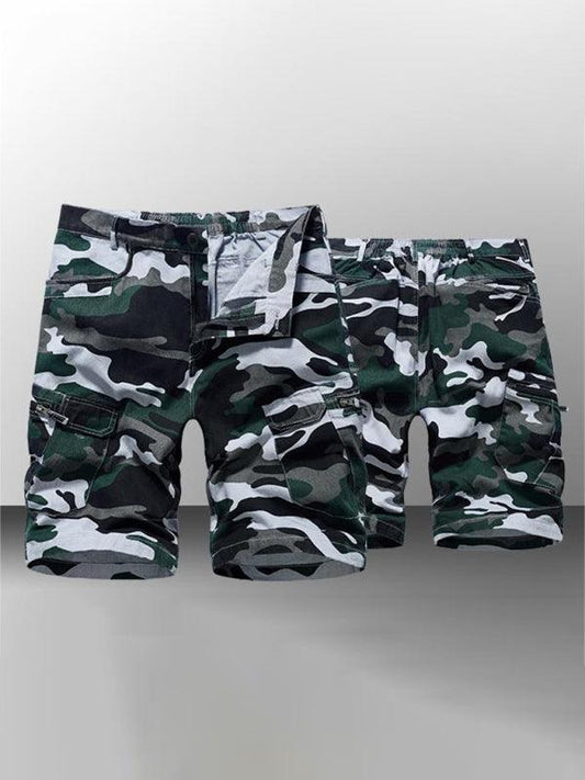 Men's Camouflage Print Cargo Shorts - 808Lush
