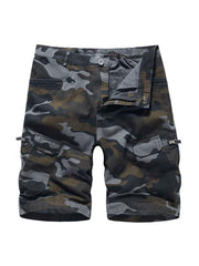 Men's Camouflage Print Cargo Shorts - 808Lush