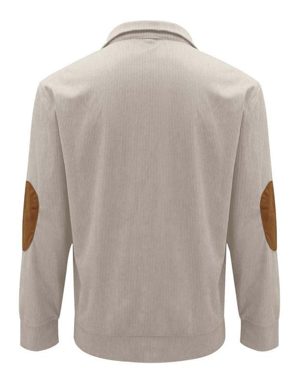 Men's Casual Outdoor Jacket Casual Stand Collar Long Sleeve Sweatshirt - 808Lush