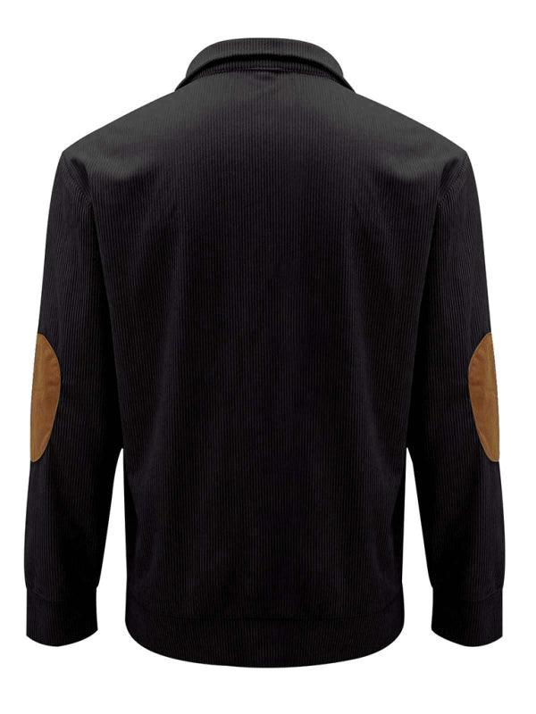 Men's Casual Outdoor Jacket Casual Stand Collar Long Sleeve Sweatshirt - 808Lush