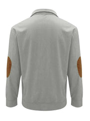 Men's Casual Outdoor Jacket Casual Stand Collar Long Sleeve Sweatshirt - 808Lush