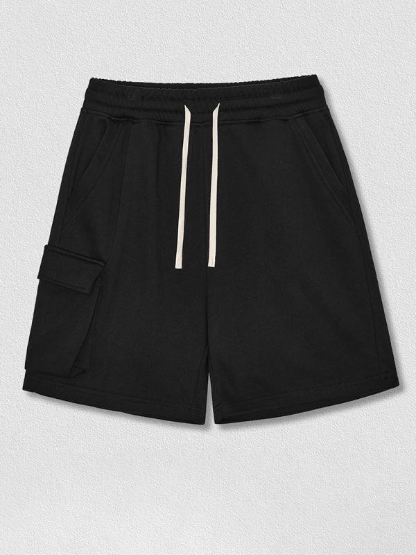 Men's Contrasting Color Stitching Woven Casual Shorts - 808Lush