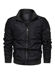 Men's Cotton Jacket Coat Simple Fashion Men's Cotton Clothes - 808Lush