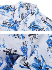 Men's Hawaiian Shirt Short Sleeves Printed Button Down Summer Beach Shirts - 808Lush