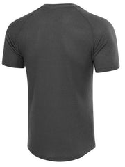 Men's Short Sleeve T-Shirt Muscle Fitted T Shirt Gym Workout Athletic Tee - 808Lush