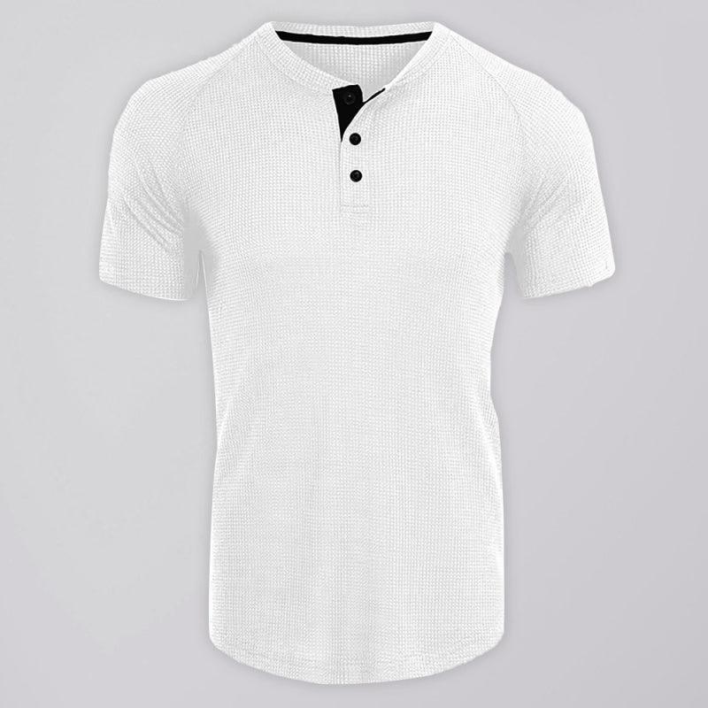 Men's Short Sleeve T-Shirt Muscle Fitted T Shirt Gym Workout Athletic Tee - 808Lush