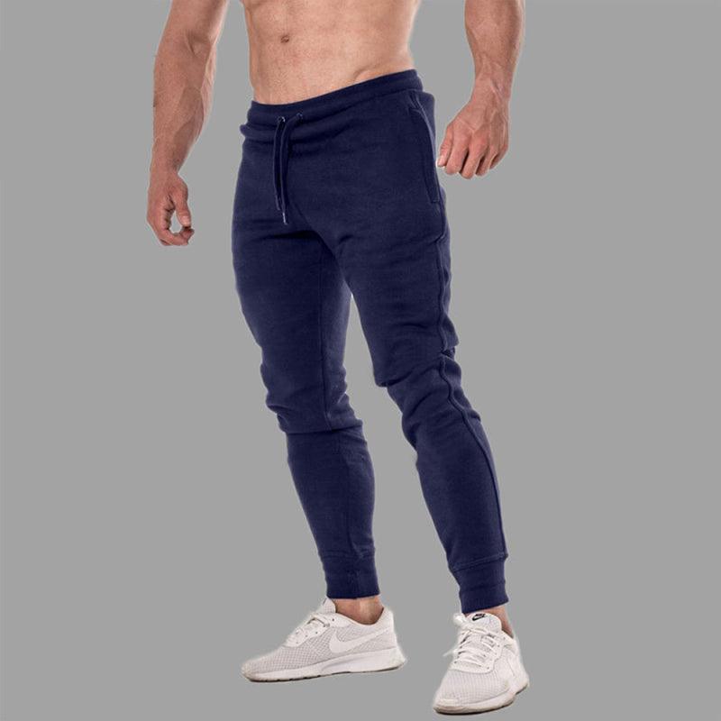 Men's Solid Color Loose Elastic Sweatpants - 808Lush