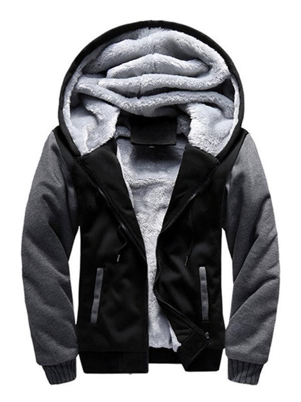 Men's Sweater Hooded Loose Sports Fleece Thickening Men's Coat - 808Lush