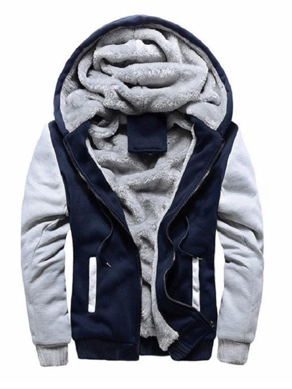 Men's Sweater Hooded Loose Sports Fleece Thickening Men's Coat - 808Lush