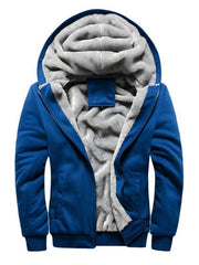 Men's Sweater Hooded Loose Sports Fleece Thickening Men's Coat - 808Lush