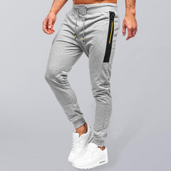 Men's Sweatpants Contrasting Color Pocket Straight Casual Pants - 808Lush