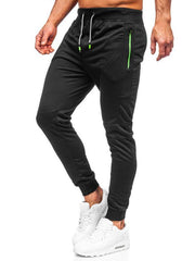 Men's Sweatpants Contrasting Color Pocket Straight Casual Pants - 808Lush