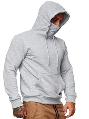 Men's Sweatshirt Hoodie Long Sleeve T-Shirt Call of Duty Sweatshirt Face Mask - 808Lush