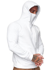 Men's Sweatshirt Hoodie Long Sleeve T-Shirt Call of Duty Sweatshirt Face Mask - 808Lush