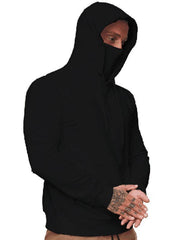 Men's Sweatshirt Hoodie Long Sleeve T-Shirt Call of Duty Sweatshirt Face Mask - 808Lush