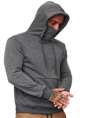 Men's Sweatshirt Hoodie Long Sleeve T-Shirt Call of Duty Sweatshirt Face Mask - 808Lush