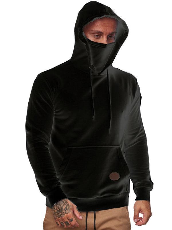 Men's Sweatshirt Hoodie Long Sleeve T-Shirt Call of Duty Sweatshirt Face Mask - 808Lush