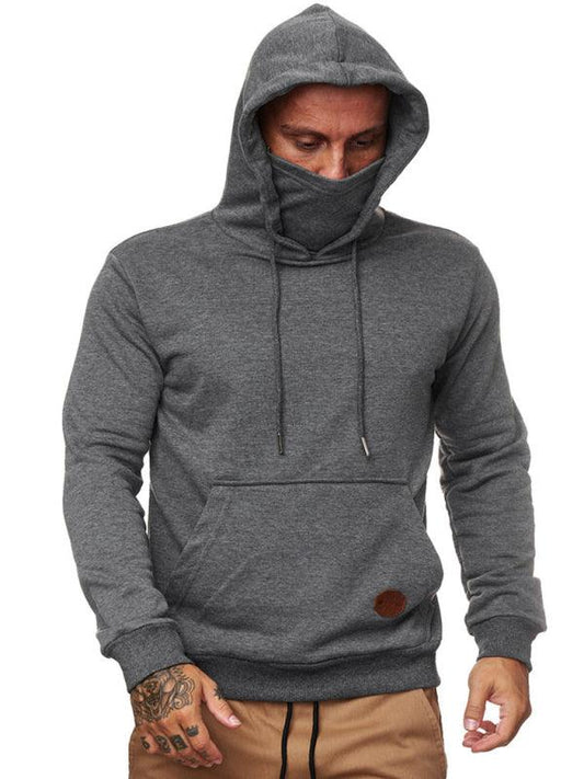Men's Sweatshirt Hoodie Long Sleeve T-Shirt Call of Duty Sweatshirt Face Mask - 808Lush