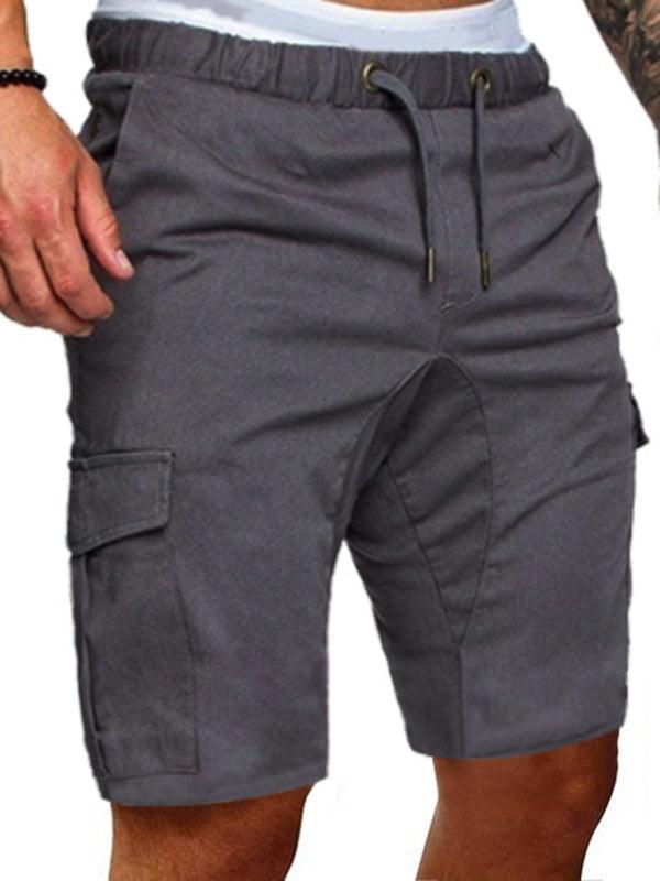 Men's Woven Casual Cargo Multi-Pocket Shorts - 808Lush