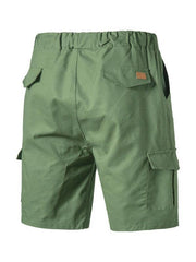 Men's Woven Casual Cargo Multi-Pocket Shorts - 808Lush