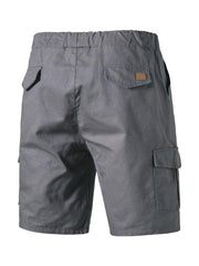 Men's Woven Casual Cargo Multi-Pocket Shorts - 808Lush