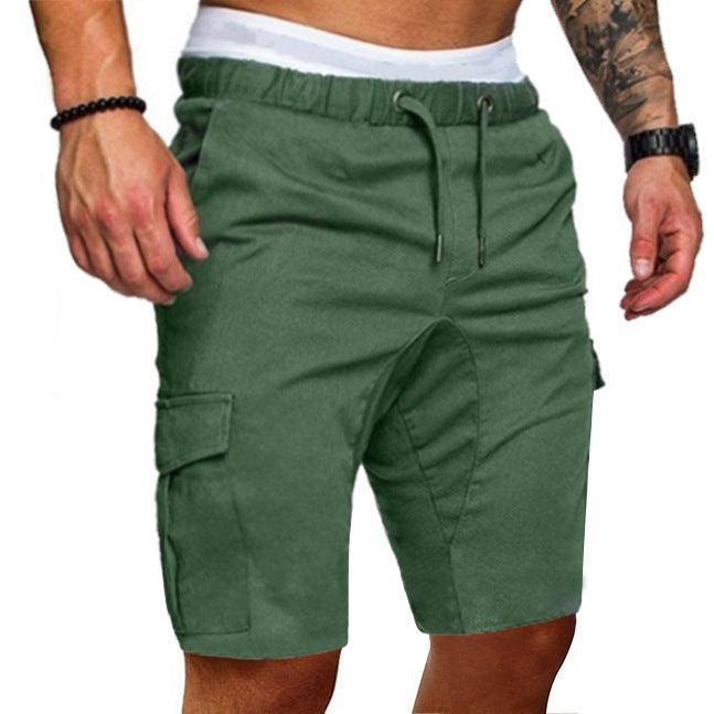 Men's Woven Casual Cargo Multi-Pocket Shorts - 808Lush