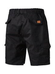 Men's Woven Casual Cargo Multi-Pocket Shorts - 808Lush