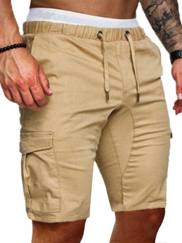 Men's Woven Casual Cargo Multi-Pocket Shorts - 808Lush