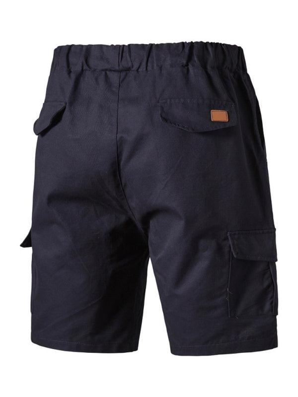 Men's Woven Casual Cargo Multi-Pocket Shorts - 808Lush