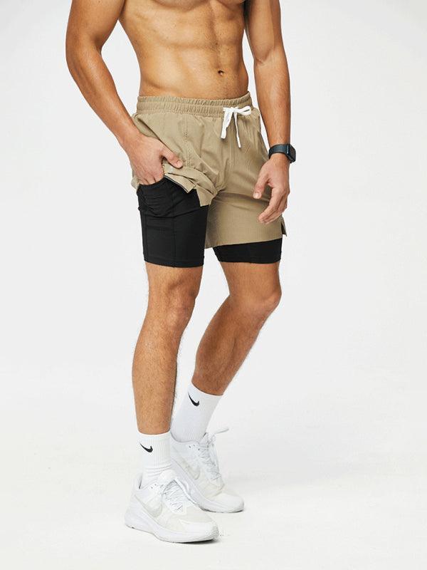 Men's breathable loose fit quick-drying training shorts - 808Lush