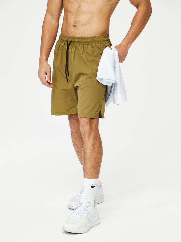 Men's breathable loose version quick-drying running training shorts - 808Lush