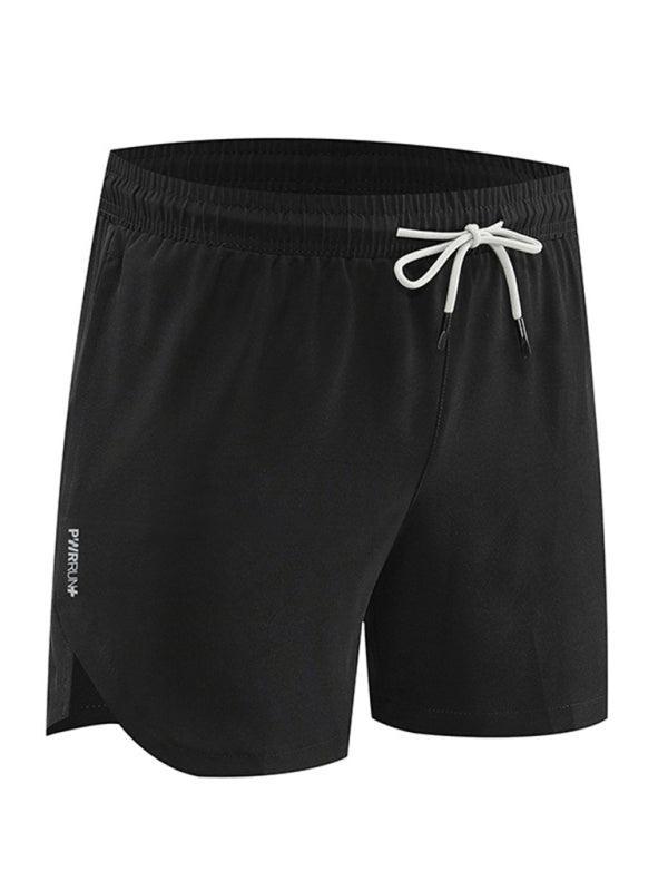 Men's breathable loose version quick-drying running training three-quarter shorts - 808Lush