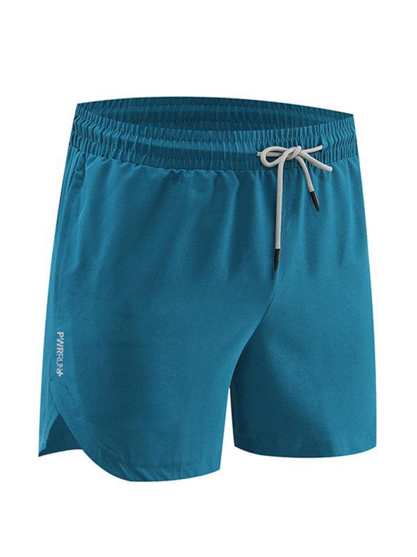 Men's breathable loose version quick-drying running training three-quarter shorts - 808Lush