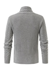 Men's casual pullover warm long sleeve sweater - 808Lush