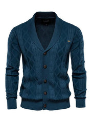 Men's casual pullover warm long sleeve sweater - 808Lush