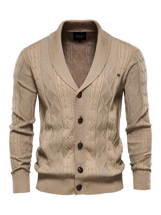 Men's casual pullover warm long sleeve sweater - 808Lush