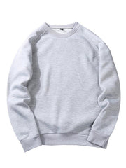 Men's casual raglan sleeve crew neck sweatshirt - 808Lush