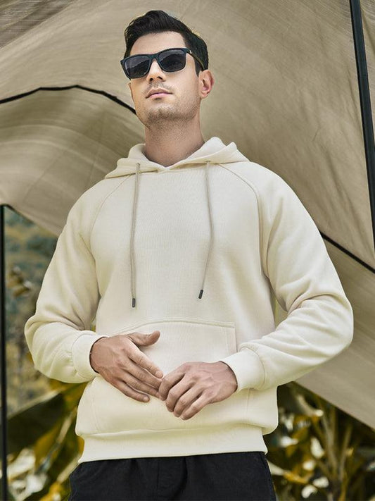 Men's casual solid color fashion hooded sweatshirt - 808Lush