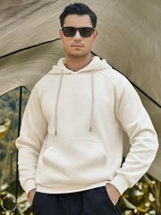 Men's casual solid color fashion hooded sweatshirt - 808Lush